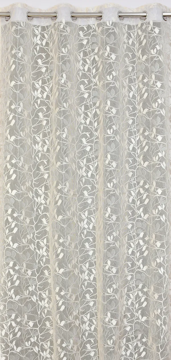 Galaxy_Home_Decor_Transparent_Leaves_Net_Design_Sheer_Curtains,_Pack_of_2,_Cream