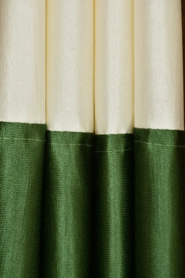 Galaxy_Home_Decor_Solid_Curtains,Pack_of_2,DarkGreen