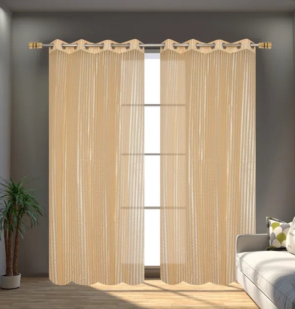 Galaxy_Home_Decor_Transparent_Net_Curtains,_Pack_of_2,_Gold