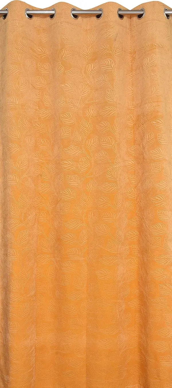 Galaxy_Home_Decor_Velvet_Curtains,_Pack_of_3,Gold&Cream