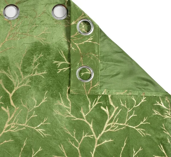 Galaxy_Home_Decor_Printed_Curtains,Pack_of_2,Green