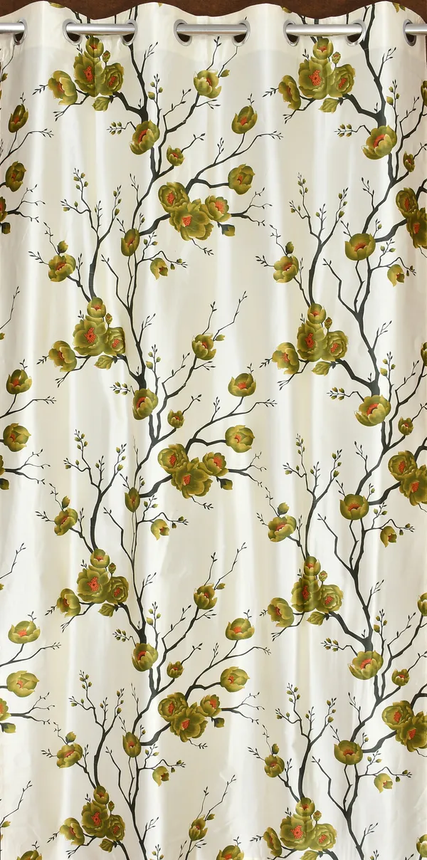 Galaxy_Home_Decor_Printed_Curtains,Pack_of_4,Green