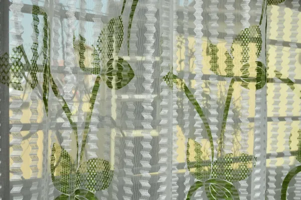 Galaxy_Home_Decor_Transparent_Net_Curtains,Pack_of_2,Green