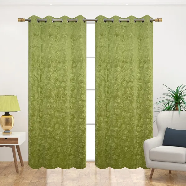 Galaxy_Home_Decor_Velvet_Curtains,_Pack_of_2,_Green