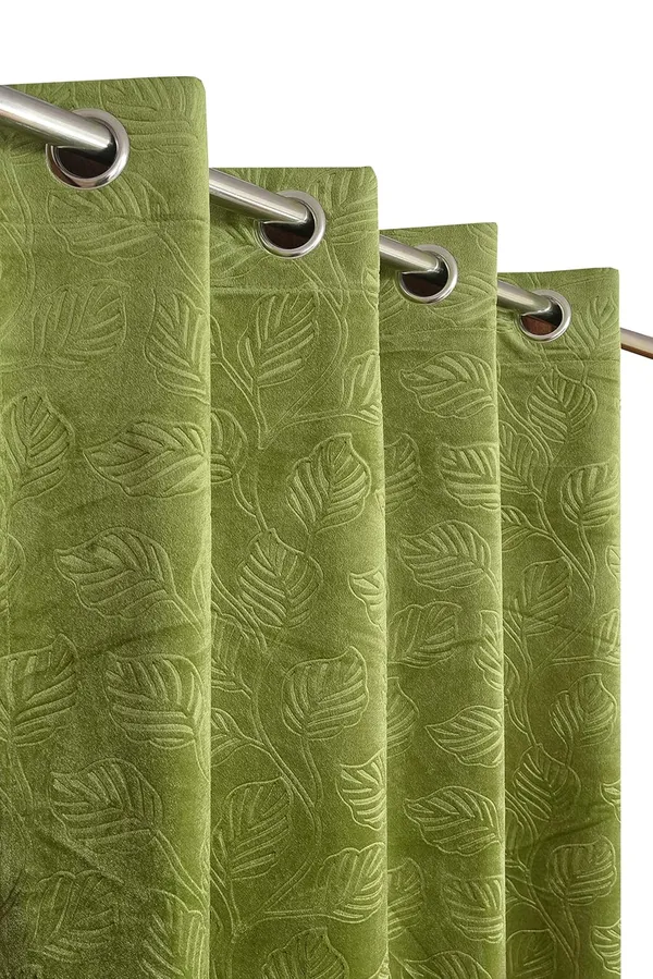 Galaxy_Home_Decor_Velvet_Curtains,_Pack_of_2,_Green