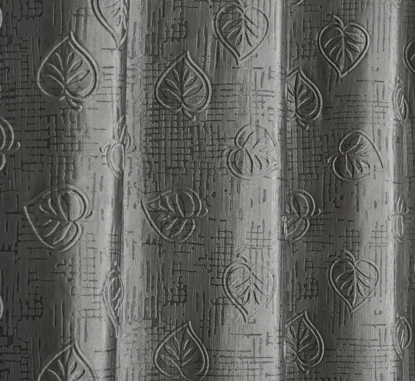 Galaxy_Home_Decor_Leaf_Embossed_Pattern_Curtains,_Pack_of_2,_Grey