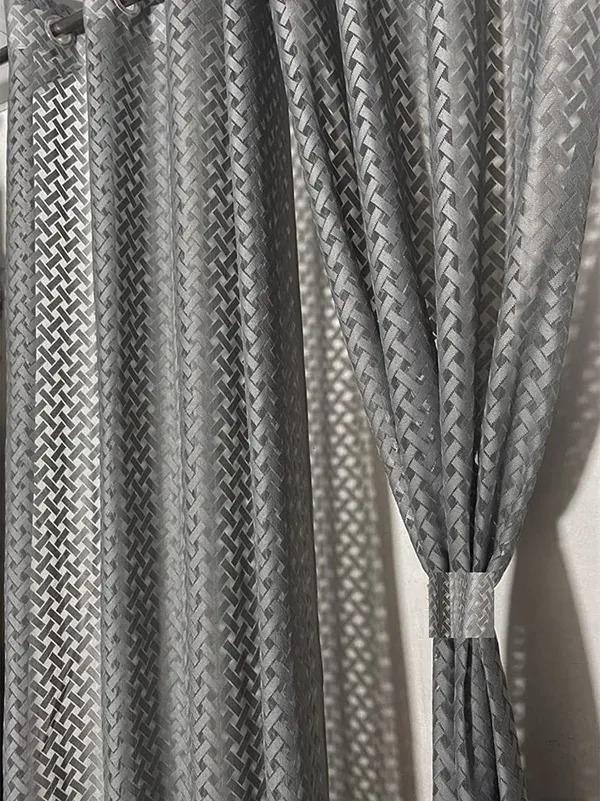 Galaxy_Home_Decor_Transparent_Cross_Net_Design_Sheer_Curtains,Pack_of_2,_Grey