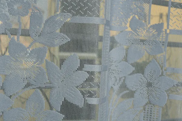 Galaxy_Home_Decor_Transparent_Flower_Net_Design_Sheer_Curtains,_Pack_of_2,_Grey