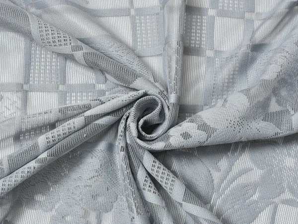 Galaxy_Home_Decor_Transparent_Flower_Net_Design_Sheer_Curtains,_Pack_of_2,_Grey