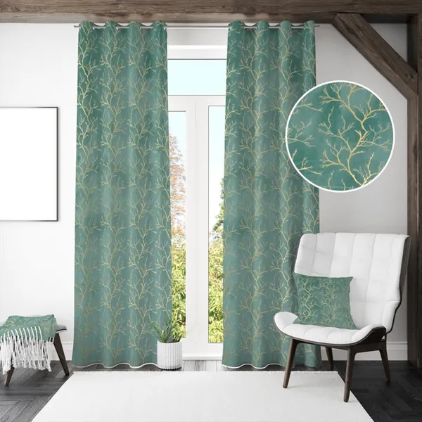 Galaxy_Home_Decor_Printed_Curtains,Pack_of_2,Island