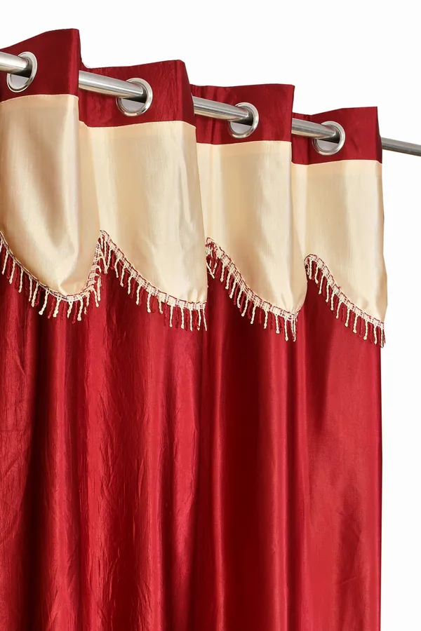 Galaxy_Home_Decor_Printed_Curtains,Pack_of_2,Maroon