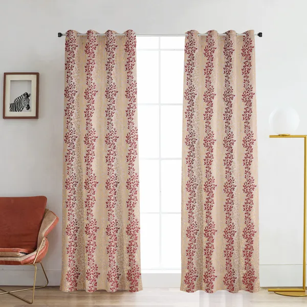 Galaxy_Home_Decor_Jacquard_Fabric_Curtains,_Pack_of_2,_Maroon