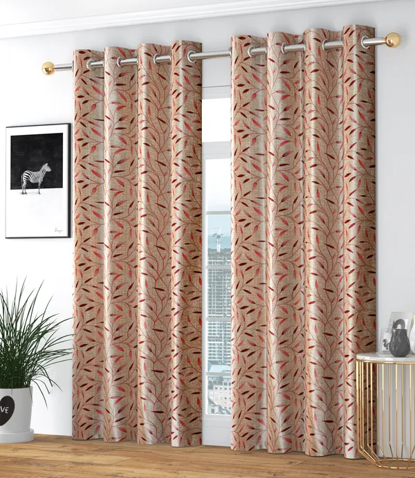 Galaxy_Home_Decor_Printed_Curtains,_Pack_of_2,Maroon