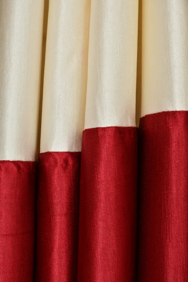 Galaxy_Home_Decor_Solid_Curtains,Pack_of_2,Maroon