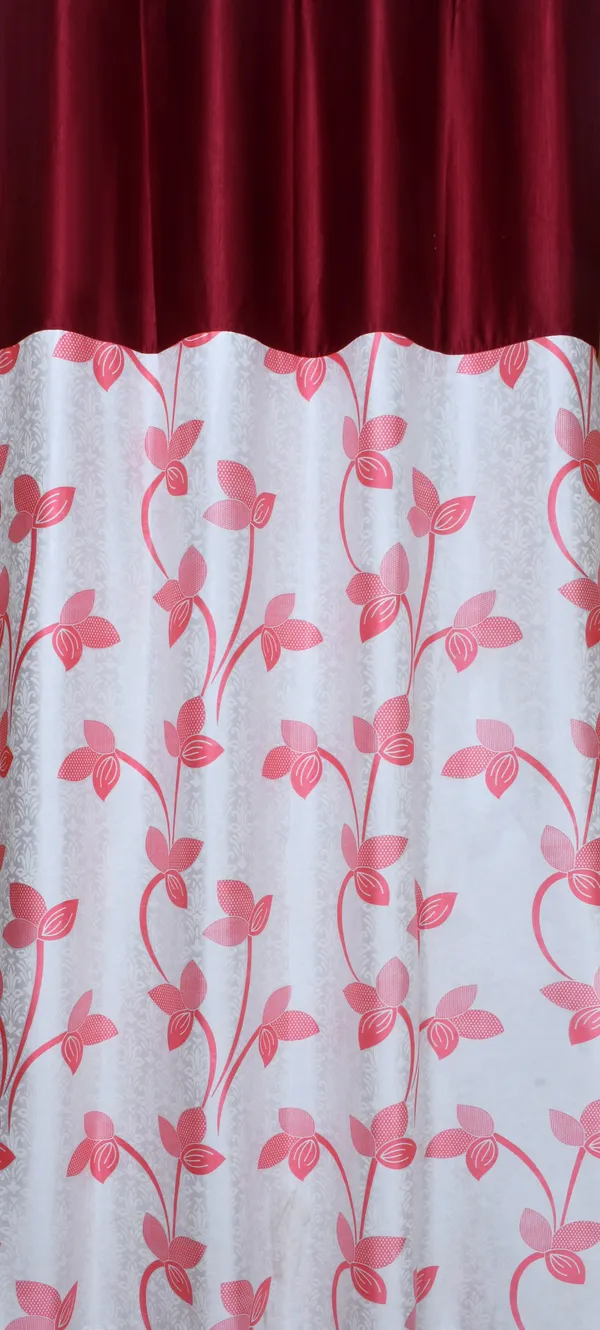 Galaxy_Home_Decor_Printed_Curtains,Pack_of_2,Maroon