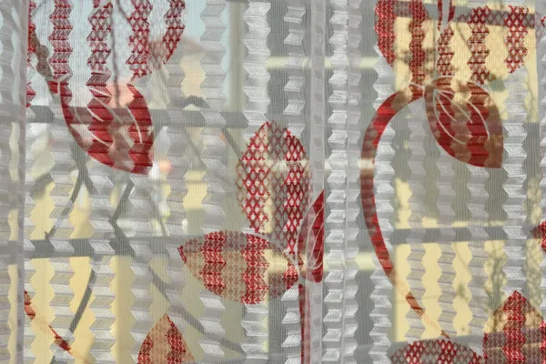 Galaxy_Home_Decor_Transparent_Net_Curtains,Pack_of_2,Maroon