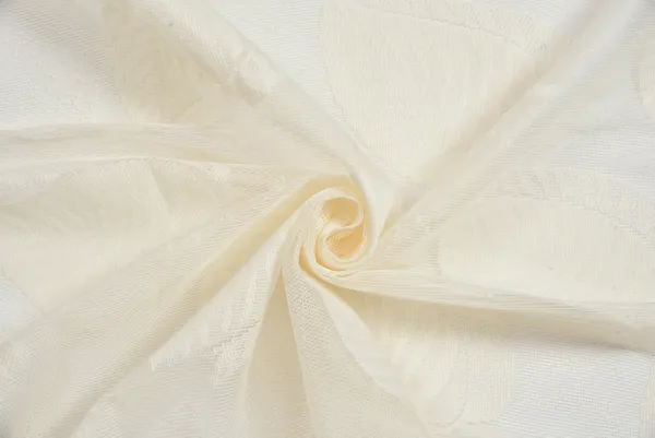 Galaxy_Home_Decor_Transparent_Leaf_Net_Design_Sheer_Curtains,Pack_of_2,Offwhite