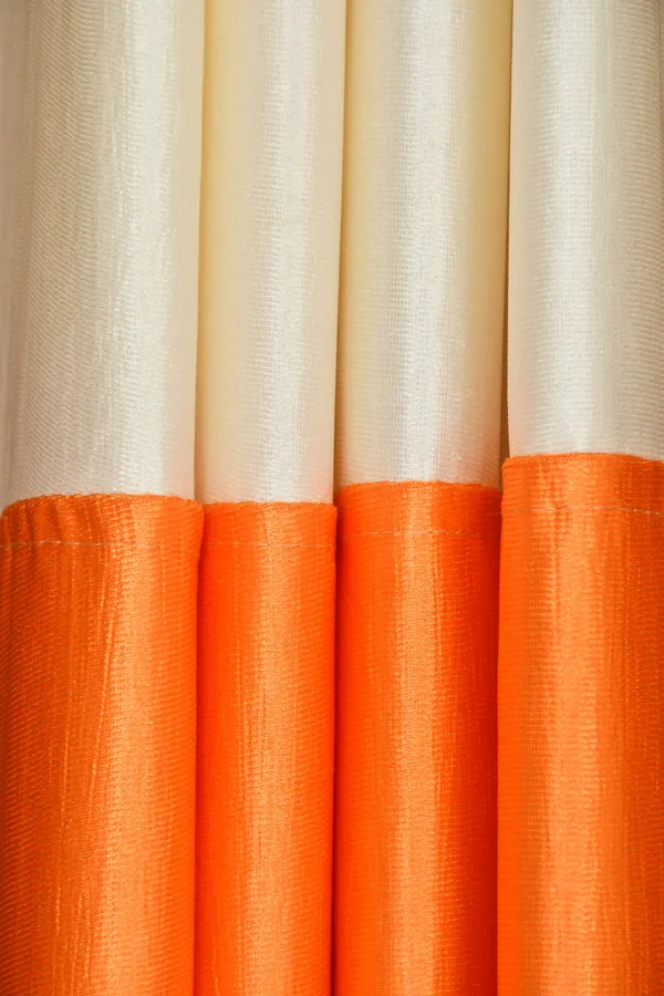 Galaxy_Home_Decor_Solid_Curtains,Pack_of_2,Orange