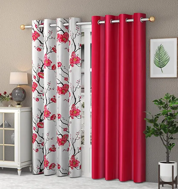 Galaxy_Home_Decor_Printed_Curtains,Pack_of_2,Pink