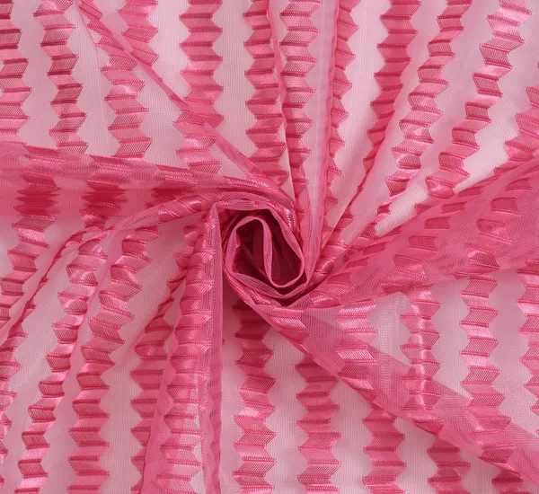 Galaxy_Home_Decor_Transparent_Net_Curtains,Pack_of_4,Pink