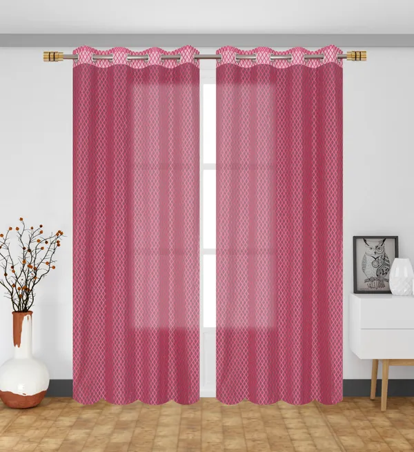 Galaxy_Home_Decor_Transparent_Net_Curtains,_Pack_of_2,_Pink