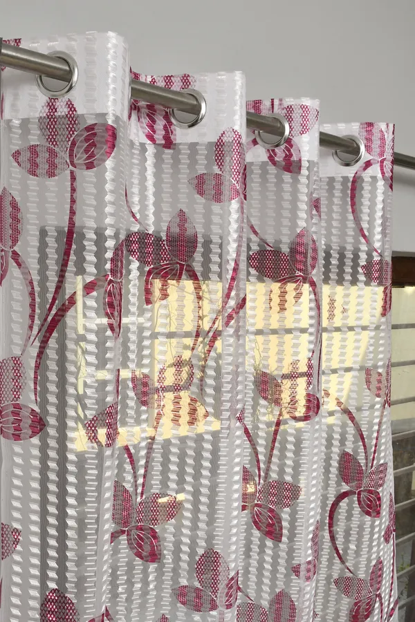 Galaxy_Home_Decor_Transparent_Net_Curtains,Pack_of_2,Pink