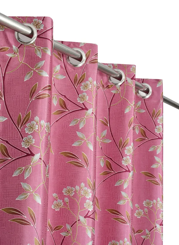 Galaxy_Home_Decor_Floral_Printed_Curtains,Pack_of_2,Pink