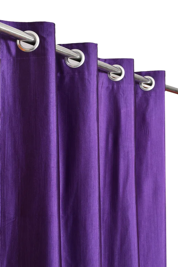 Galaxy_Home_Decor_Floral_Printed_Curtains,Pack_of_3,Purple