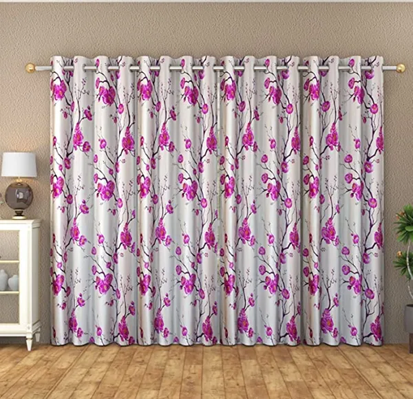 Galaxy_Home_Decor_Printed_Curtains,Pack_of_4,Purple