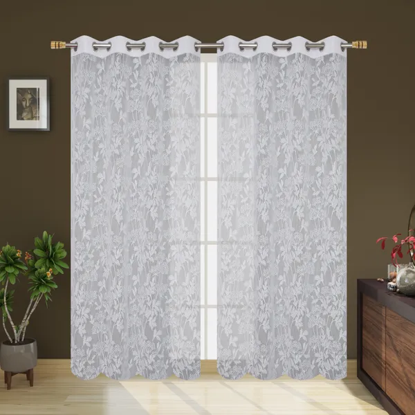 Galaxy_Home_Decor_Transparent_Flower_Net_Design_Sheer_Curtains,_Pack_of_2,White