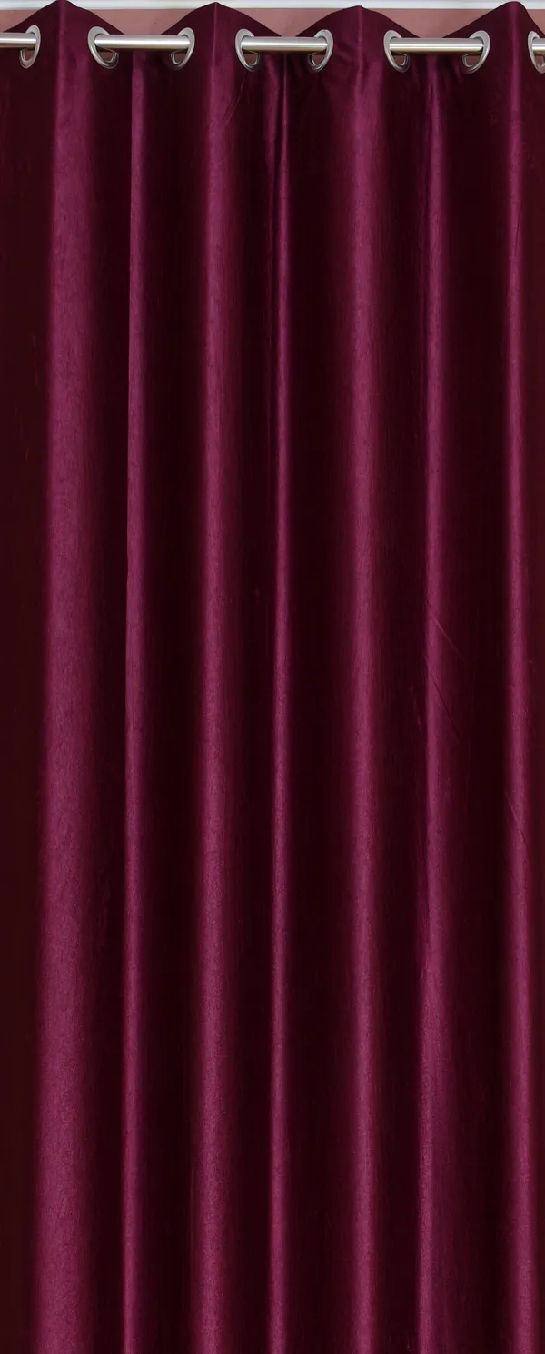 Galaxy_Home_Decor_Floral_Printed_Curtains,Pack_of_3,Wine