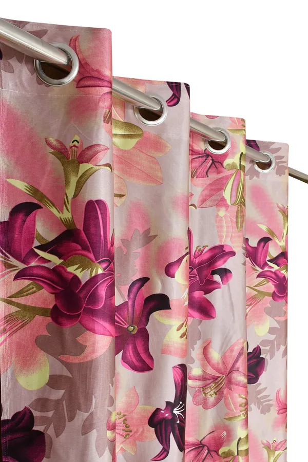 Galaxy_Home_Decor_Floral_Printed_Curtains,_Pack_of_2,Wine