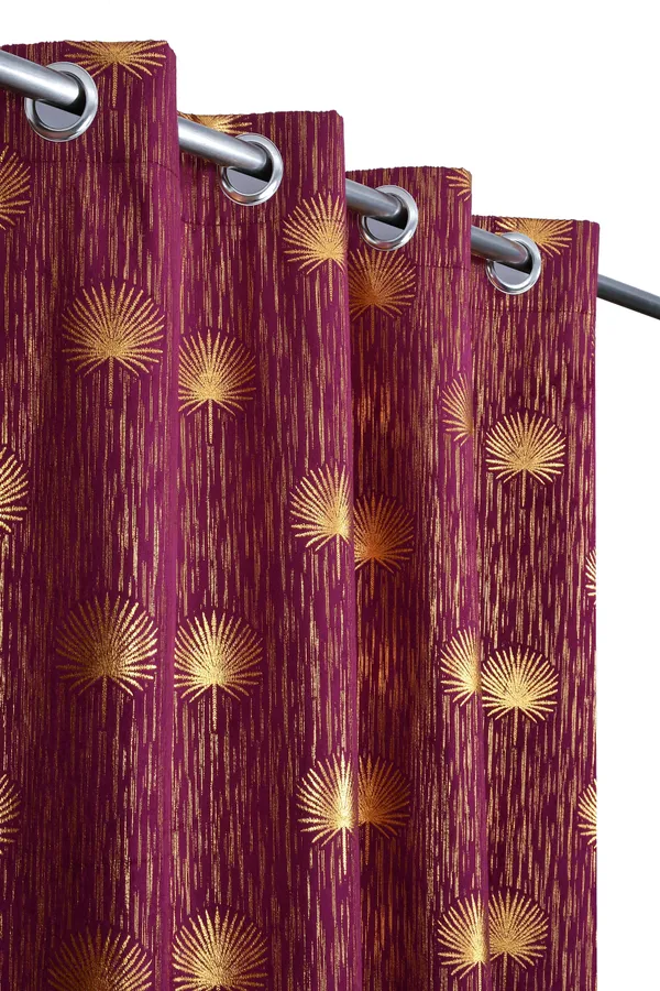 Galaxy_Home_Decor_Printed_Curtains,_Pack_of_2,_Wine