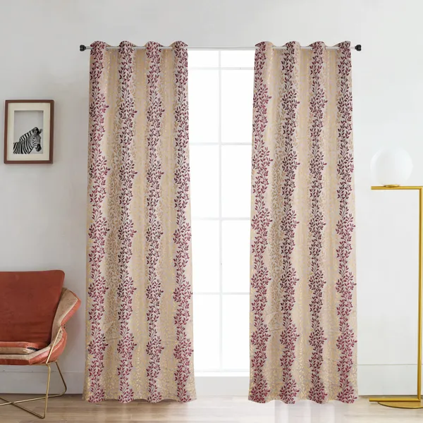 Galaxy_Home_Decor_Jacquard_Fabric_Curtains,_Pack_of_2,_Wine