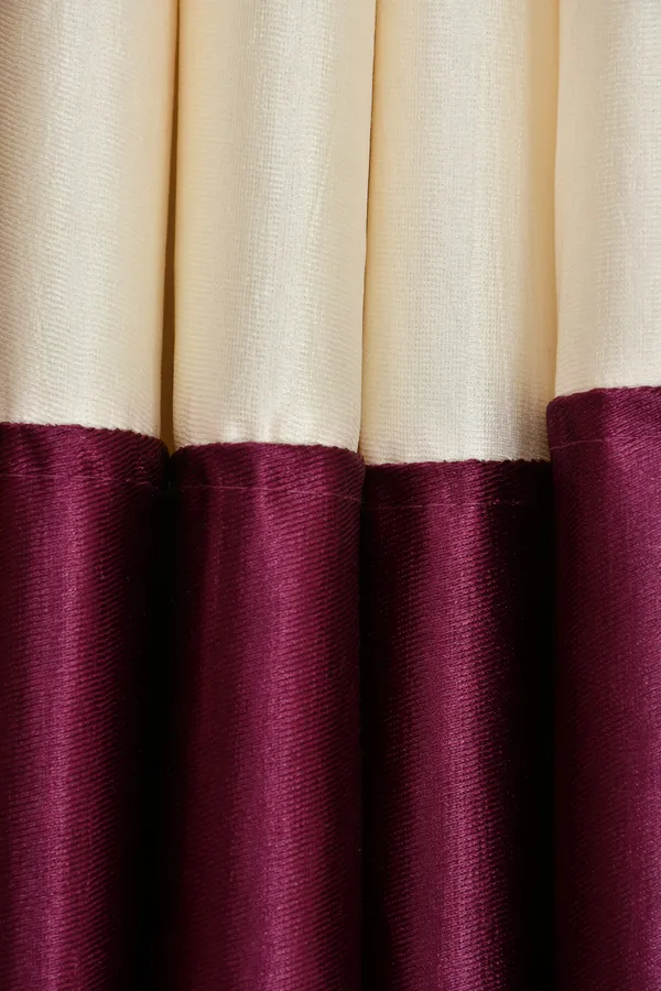 Galaxy_Home_Decor_Solid_Curtains,Pack_of_2,Wine
