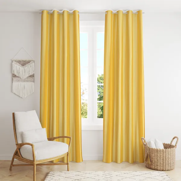 Galaxy_Home_Decor_Solid_Curtains,_Pack_of_2,Yellow