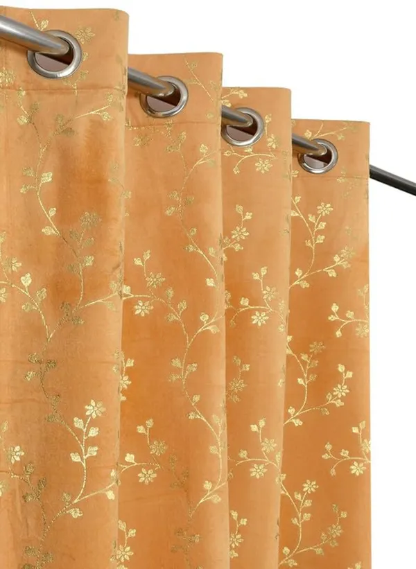 Galaxy_Drape_Foil_Govinda_Printed_Velvet_Fabric_Curtains,_Pack_of_2,_Gold