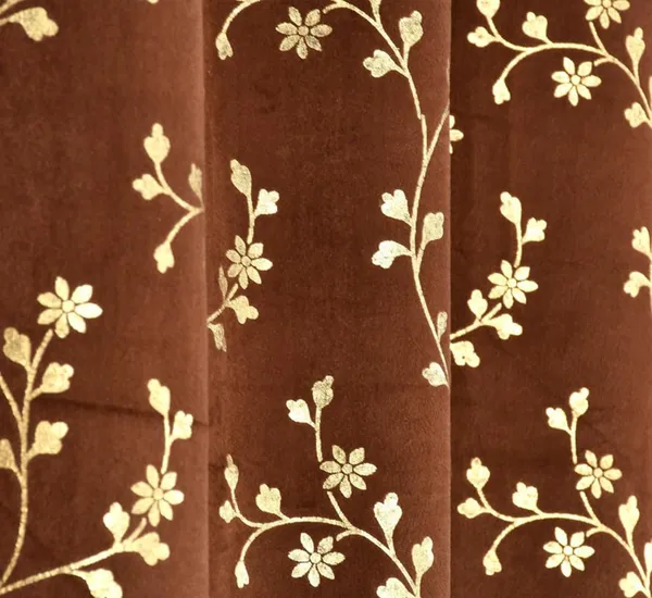 Galaxy_Drape_Foil_Govinda_Printed_Velvet_Fabric_Curtains,_Pack_of_2,_Brown