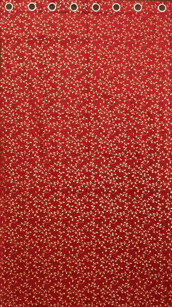 Galaxy_Drape_Foil_Booty_Printed_Velvet_Fabric_Curtains,_Pack_of_2,_Maroon