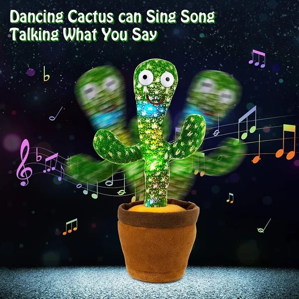 Super_Toy_Dancing_Cactus_Talking_Plush_Toy_With_Singing_&_Recording_Function_Rechargeable_-_Repeat_What_You_Say_Electronic_Light_Up_Interactive_Toy_For_Toddler_With_Usb_Charging_Cable�- Pack�Of�1