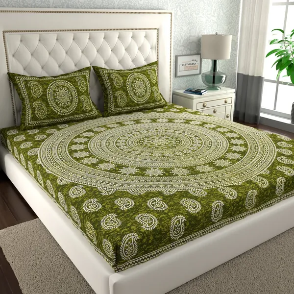 Rajasthani_Jaipuri_Traditional_Cotton_Double_Size_Bedsheet_with_2_Pillow_Cover_(Brown)