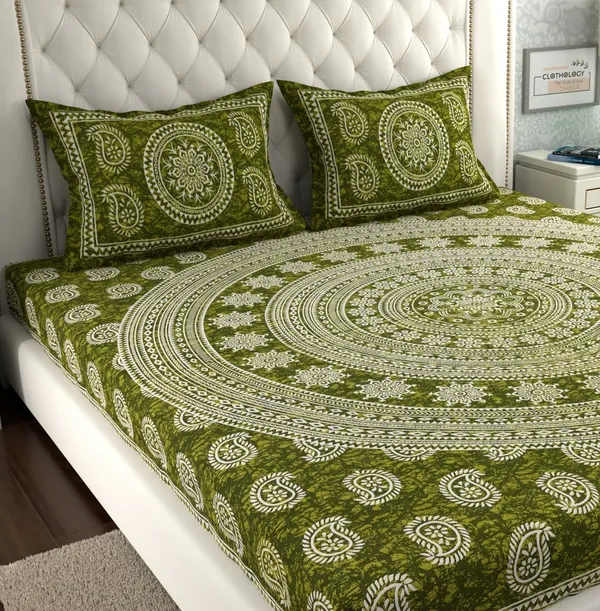 Rajasthani_Jaipuri_Traditional_Cotton_Double_Size_Bedsheet_with_2_Pillow_Cover_(Brown)