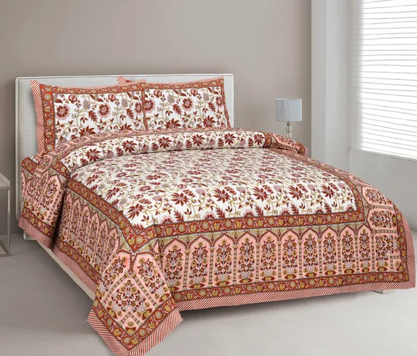 Rajasthani_Jaipuri_Traditional_Cotton_King_Size_Bedsheet_with_2_Pillow_Cover_(Red)