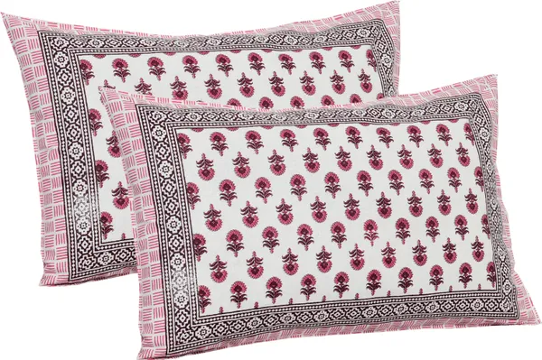 Rajasthani_Jaipuri_Traditional_Cotton_King_Size_Bedsheet_with_2_Pillow_Cover_(Maroon,_Pink_&_White)