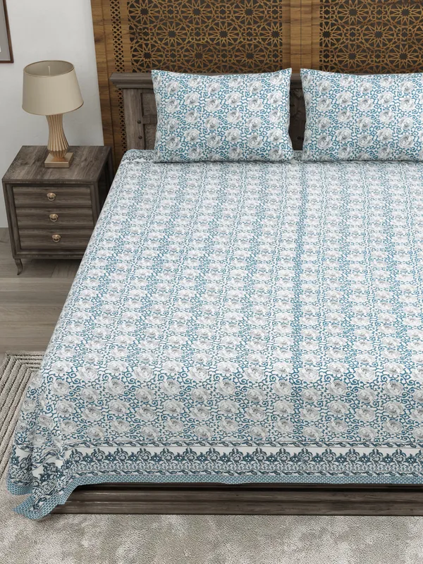 Rajasthani_Jaipuri_Traditional_Cotton_Super_King_Size_Bedsheet_with_2_Pillow_Cover_(Multicolor)