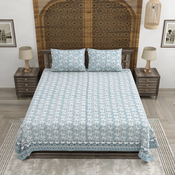 Rajasthani_Jaipuri_Traditional_Cotton_Super_King_Size_Bedsheet_with_2_Pillow_Cover_(Multicolor)