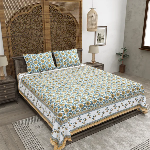 Rajasthani_Jaipuri_Traditional_Cotton_Super_King_Size_Bedsheet_with_2_Pillow_Cover_(Multicolor)