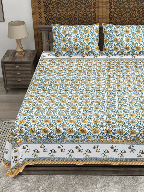 Rajasthani_Jaipuri_Traditional_Cotton_Super_King_Size_Bedsheet_with_2_Pillow_Cover_(Multicolor)