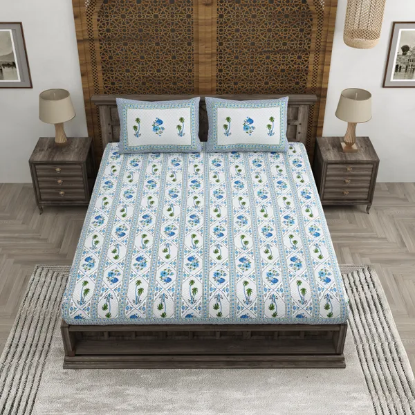 Rajasthani_Jaipuri_Traditional_Cotton_Super_King_Size_Bedsheet_with_2_Pillow_Cover_(Multicolor)