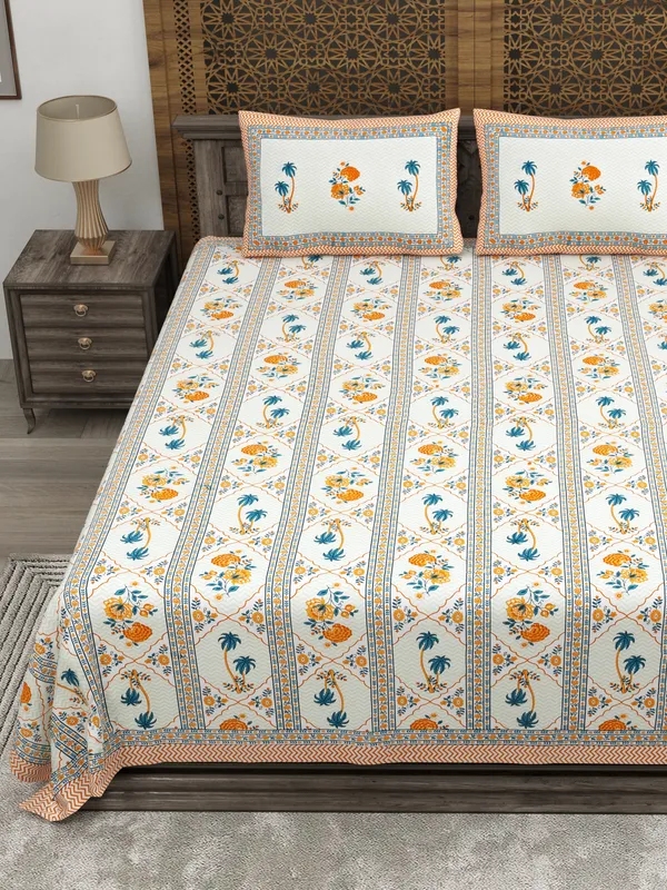 Rajasthani_Jaipuri_Traditional_Cotton_Super_King_Size_Bedsheet_with_2_Pillow_Cover_(Multicolor)